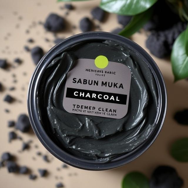 Sabun Muka Charcoal Detox Deep Clean